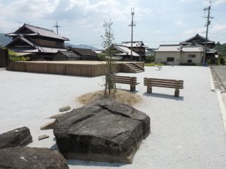 The ruins of Saya-dera temple
